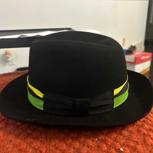 Selentino Sterling 100% fur felt fedora hat - Size 7 1/8 - Picture 1 of 15